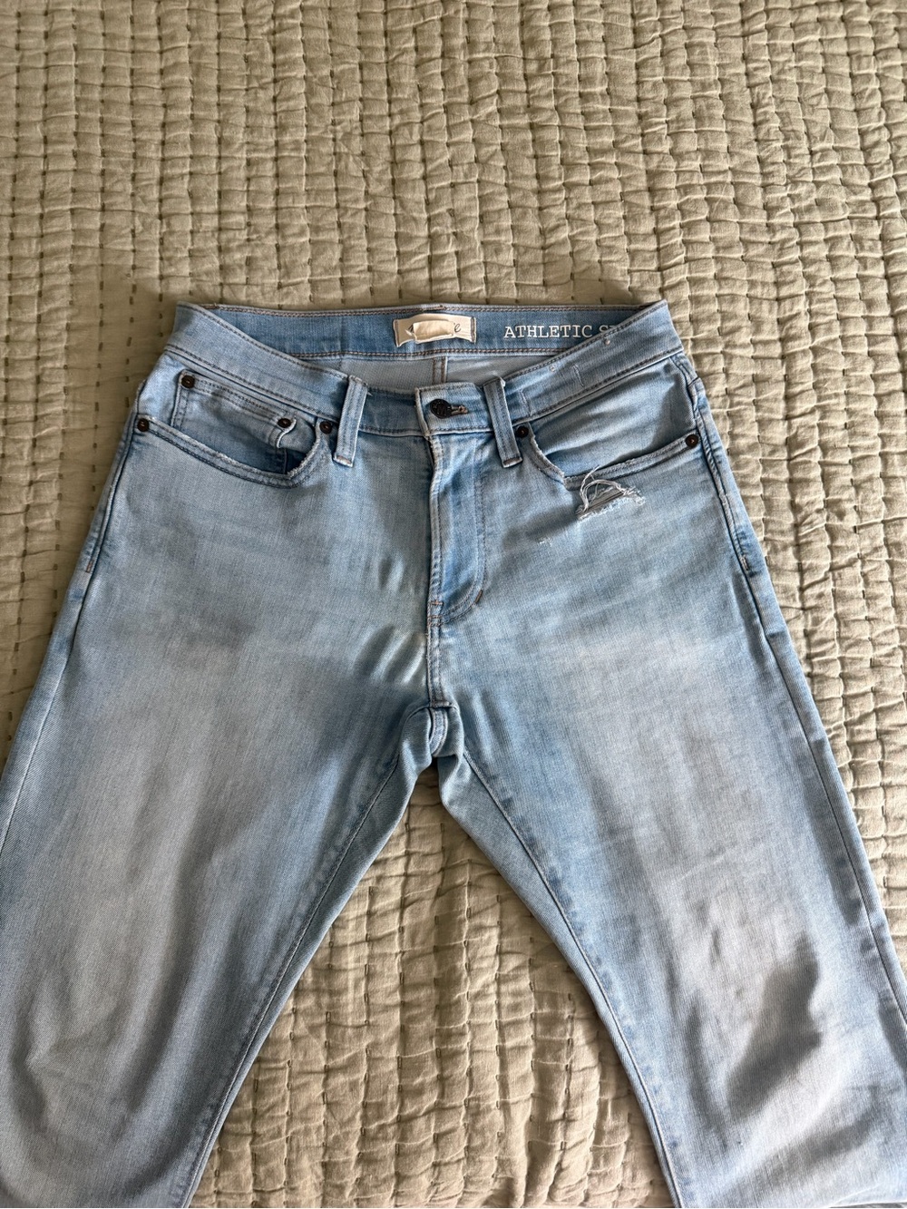 Madewell Light Blue Slim Straight Men’s Jeans